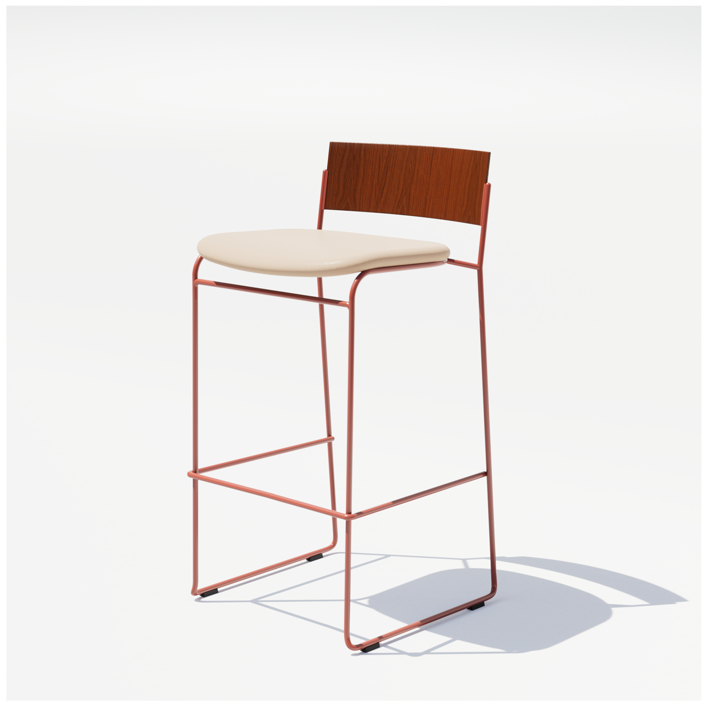 Hinoki Barstool