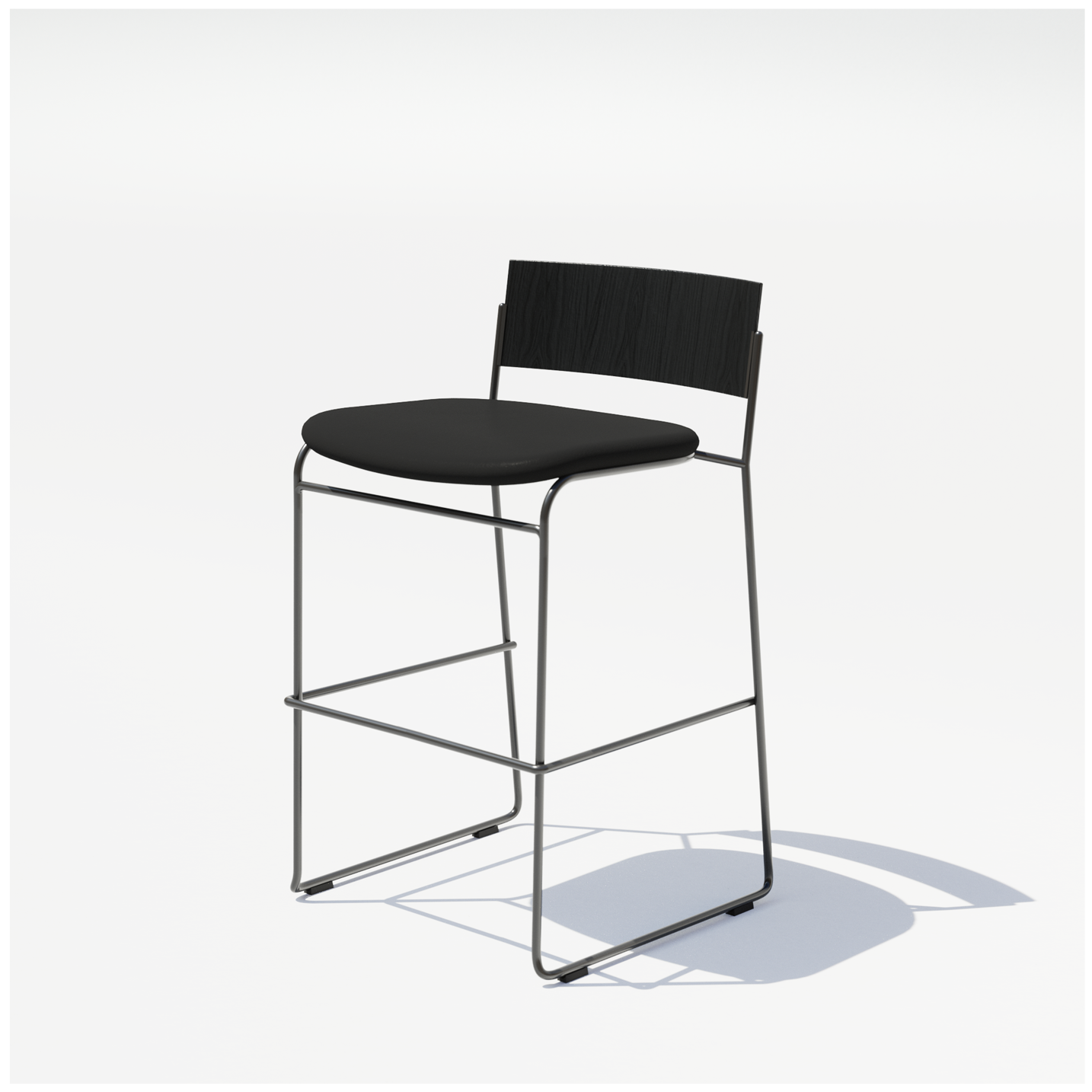 Hinoki Counter Stool