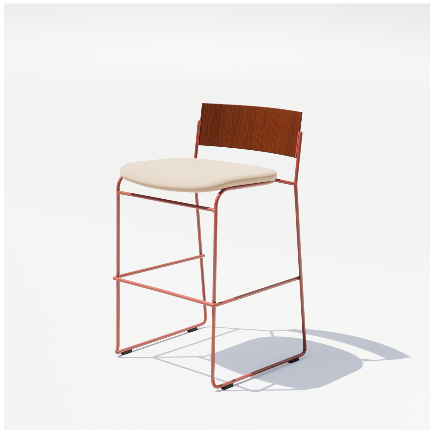 Hinoki Counter Stool